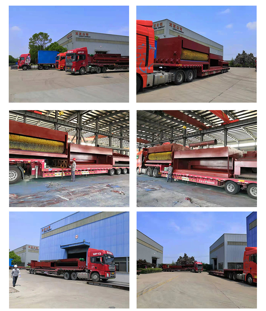4.5m steel plate line delivery